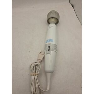 Works Great! Vintage Oster Model 295-08 Two Speed White Handheld Stick Massager